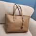 Michael Kors Bags | Euc Michael Kors Jet Set Leather Tote Bag Purse Xl | Color: Tan | Size: Xl