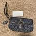 Coach Bags | Coach - Used But Cute Navy Clutch | Color: Blue | Size: Os