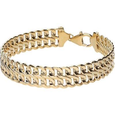 Luigi Merano - Armband Fantasiekette, Gold 585 Armbänder & Armreife 1 ct Gold Damen