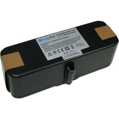 Trade-shop - Premium Li-Ion Akku 14,4V 6000mAh für iRobot Roomba Serie 800 866 870 871 872 876 880 Image