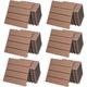 Casaria - wpc Fliesen 1m²-6m² Terrassenfliesen Set Holzfliesen 30x30cm Balkon Pool Garten 66x