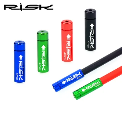 RISK-Capuchons d'extrémité de câble de vélo gaine de chemise de câble de changement de vitesse et
