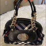 Burberry Bags | Burberry London Blue Label Handbag | Color: Black | Size: Small Size