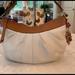 Coach Bags | Coach Fashion Hobo Shoulder Bag | Color: Tan/White | Size: 12”X7”X3”