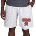 Men's Concepts Sport White/Charcoal Maryland Terrapins Alley Fleece Shorts