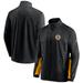 Men's Fanatics Branded Black Boston Bruins Authentic Pro Locker Room Rinkside Full-Zip Jacket