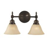 Framburg Taylor 16 Inch 2 Light Bath Vanity Light - 2432 BN/AM