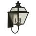 Arroyo Craftsman Inverness 23 Inch Tall 3 Light Outdoor Wall Light - INB-10GRCS-BK