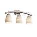 Justice Design Group Fusion 25 Inch 3 Light Bath Vanity Light - FSN-8593-40-MROR-CROM