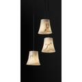 Justice Design Group Lumenaria 5 Inch 3 Light Multi Light Pendant - FAL-8818-20-DBRZ-BKCD