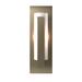 Hubbardton Forge Forged Vertical Bar 15 Inch Wall Sconce - 217185-1021