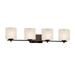 Justice Design Group Limoges 36 Inch 4 Light Bath Vanity Light - POR-8444-30-PLET-CROM-LED4-2800