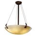 Justice Design Group Clouds 27 Inch Large Pendant - CLD-9642-35-MBLK-LED5-5000