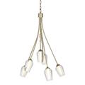 Hubbardton Forge Flora 23 Inch 6 Light Chandelier - 103043-1030