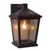 Arroyo Craftsman Devonshire 10 Inch Tall 1 Light Outdoor Wall Light - DEB-6AE-BK