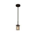 Justice Design Group Fusion 4 Inch Mini Pendant - FSN-8455-10-SEED-CROM-LED1-700