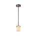 Justice Design Group Fusion 4 Inch Mini Pendant - FSN-8455-10-SEED-CROM-LED1-700