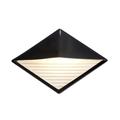 Justice Design Group Ambiance Collection 8 Inch Tall 1 Light LED Outdoor Wall Light - CER-5600W-MID