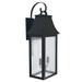 Arroyo Craftsman Orpington 25 Inch Tall 2 Light Outdoor Wall Light - ORB-10RM-BK