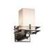 Justice Design Group Fusion 9 Inch Wall Sconce - FSN-8171-15-OPAL-DBRZ