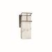 Justice Design Group Lumenaria 10 Inch Tall 1 Light Outdoor Wall Light - FAL-8643W-MBLK