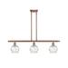 Innovations Lighting Bruno Marashlian Small Deco Swirl 36 Inch 3 Light Linear Suspension Light - 516-3I-OB-G1213-6