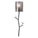 Hammerton Studio Ironwood Twig 24 Inch Wall Sconce - CSB0032-0A-MB-SH-E2