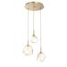 Hammerton Studio Gem 20 Inch 3 Light LED Multi Light Pendant - CHB0039-03-HB-C-C01-L1