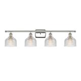 Innovations Lighting Bruno Marashlian Dayton 36 Inch 4 Light Bath Vanity Light - 516-4W-PN-G411-LED