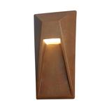 Justice Design Group Ambiance Collection 15 Inch Tall 1 Light LED Outdoor Wall Light - CER-5680W-WTWT