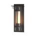 Hubbardton Forge Banded 16 Inch Tall Outdoor Wall Light - 305997-1001
