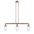 Innovations Lighting Bruno Marashlian Dover 37 Inch 3 Light Linear Suspension Light - 213-AC-G312-LED