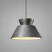 Justice Design Group Radiance 11 Inch Pendant - CER-6420-CRB-ABRS-120E-LED-10W