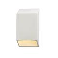 Justice Design Group Ambiance Collection 9 Inch Tall 1 Light LED Outdoor Wall Light - CER-5860W-PATR