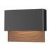 Hubbardton Forge Stratum Outdoor Wall Light - 302630-1003