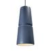 Justice Design Group Radiance 8 Inch Mini Pendant - CER-6435-BIS-ABRS-LED2-1400