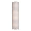 Hammerton Studio Textured Glass 25 Inch Wall Sconce - CSB0044-26-SN-IW-E2