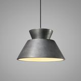 Justice Design Group Radiance 11 Inch Pendant - CER-6420-ANTS-NCKL-120E-LED-10W