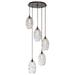 Hammerton Studio Ellisse 20 Inch 5 Light Multi Light Pendant - CHB0035-05-BS-OA-C01-E2