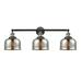 Innovations Lighting Bruno Marashlian Large Bell 32 Inch 3 Light Bath Vanity Light - 205-BK-G78