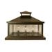 Arroyo Craftsman Canterbury 12 Inch Tall 4 Light Outdoor Pier Lamp - CAC-16CS-RC