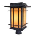 Arroyo Craftsman Oak Park 16 Inch Tall Outdoor Post Lamp - OPP-11OF-RC