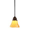 Arroyo Craftsman Ruskin 5 Inch Mini Pendant - RSH-1-AB