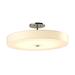 Hubbardton Forge Disq 23 Inch 1 Light LED Semi Flush Mount - 126805-1030