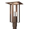 Hubbardton Forge Shadow Box Outdoor Post Lamp - 344830-1004