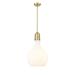 Innovations Lighting Bruno Marashlian Amherst 13 Inch Large Pendant - 492-1S-BK-G584-14-LED