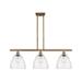 Innovations Lighting Bruno Marashlian Ballston Dome 36 Inch 3 Light Linear Suspension Light - 516-3I-AC-GBD-94