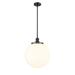 Innovations Lighting Bruno Marashlian Beacon 14 Inch LED Large Pendant - 201S-BK-G201-14-LED