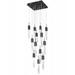 Avenue Lighting Avenue Lighting Aspen 20 Inch 13 Light LED Multi Light Pendant - HF1905-13-AP-BK