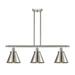 Innovations Lighting Bruno Marashlian Appalachian 36 Inch 3 Light Linear Suspension Light - 916-3I-SN-M13-SN